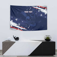 Personalized Fourth Of July USA Tapestry The Stars and Eagle