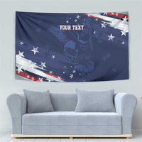 Personalized Fourth Of July USA Tapestry The Stars and Eagle