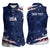 Personalized Fourth Of July USA Women Sleeveless Polo Shirt The Stars and Eagle