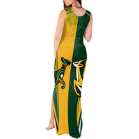 Personalised Australia Mix South Africa Rugby Tank Maxi Dress Wallabies And Springboks - Champions Special Ver - Wonder Print Shop
