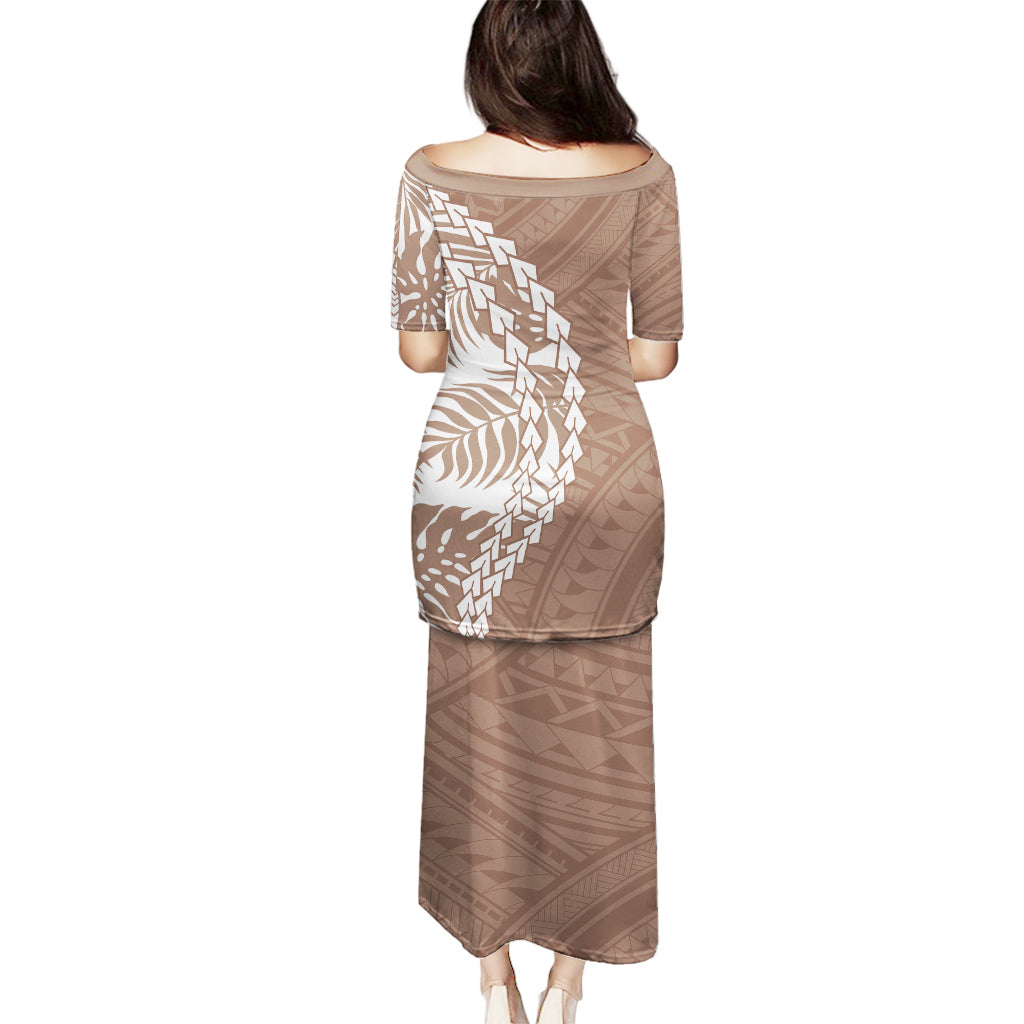 Polynesian Pride Puletasi Polynesia Tribal - Tropical Brown - Wonder Print Shop