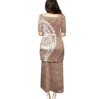 Polynesian Pride Puletasi Polynesia Tribal - Tropical Brown - Wonder Print Shop