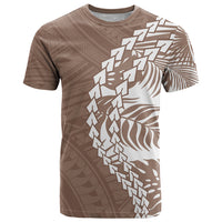 Polynesian Pride T Shirt Polynesia Tribal - Tropical Brown - Wonder Print Shop