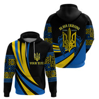 Ukraine Hoodie Independence Slava Ukraini "Battle Angel" - Wonder Print Shop