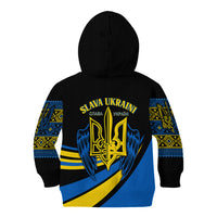Ukraine Kid Hoodie Independence Slava Ukraini "Battle Angel" - Wonder Print Shop