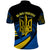 Ukraine Polo Shirt Independence Slava Ukraini "Battle Angel" - Wonder Print Shop