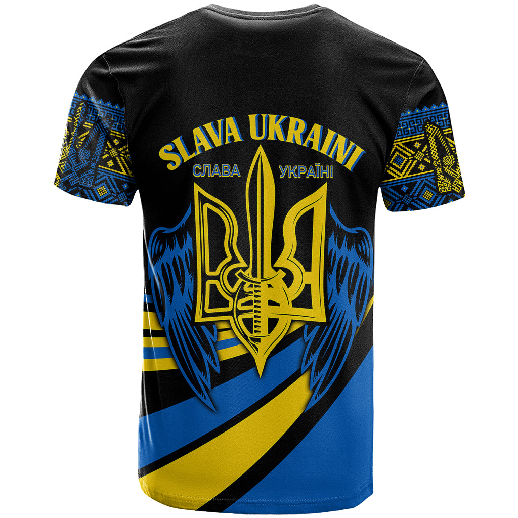 Ukraine T Shirt Independence Slava Ukraini "Battle Angel" - Wonder Print Shop
