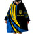 Ukraine Wearable Blanket Hoodie Independence Slava Ukraini "Battle Angel" - Wonder Print Shop