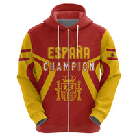Personalised Spain Football Hoodie World Cup Campeona 2023 La Roja - Wonder Print Shop