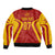 Personalised Spain Football Sleeve Zip Bomber Jacket World Cup Campeona 2023 La Roja - Wonder Print Shop