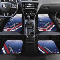Tuskegee Airmen Red Tails Car Mats Straighten Up and Fly Right - Blue White - Wonder Print Shop