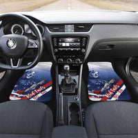 Tuskegee Airmen Red Tails Car Mats Straighten Up and Fly Right - Blue White - Wonder Print Shop