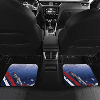 Tuskegee Airmen Red Tails Car Mats Straighten Up and Fly Right - Blue White - Wonder Print Shop