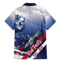 Tuskegee Airmen Red Tails Family Matching Mermaid Dress and Hawaiian Shirt Straighten Up and Fly Right - Blue White - Wonder Print Shop