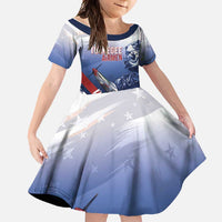 Tuskegee Airmen Red Tails Family Matching Summer Maxi Dress and Hawaiian Shirt Straighten Up and Fly Right - Blue White - Wonder Print Shop