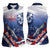 Tuskegee Airmen Red Tails Women Sleeveless Polo Shirt Straighten Up and Fly Right - Blue White - Wonder Print Shop