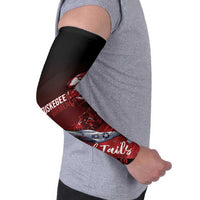 Tuskegee Airmen Red Tails Arm Sleeves Straighten Up and Fly Right - Black Red - Wonder Print Shop