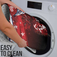 Tuskegee Airmen Red Tails Bathroom Set Straighten Up and Fly Right - Black Red - Wonder Print Shop