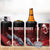 Tuskegee Airmen Red Tails 4 in 1 Can Cooler Tumbler Straighten Up and Fly Right - Black Red - Wonder Print Shop