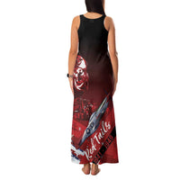 Tuskegee Airmen Red Tails Family Matching Tank Maxi Dress and Hawaiian Shirt Straighten Up and Fly Right - Black Red - Wonder Print Shop