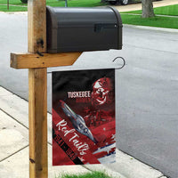 Tuskegee Airmen Red Tails Garden Flag Straighten Up and Fly Right - Black Red - Wonder Print Shop