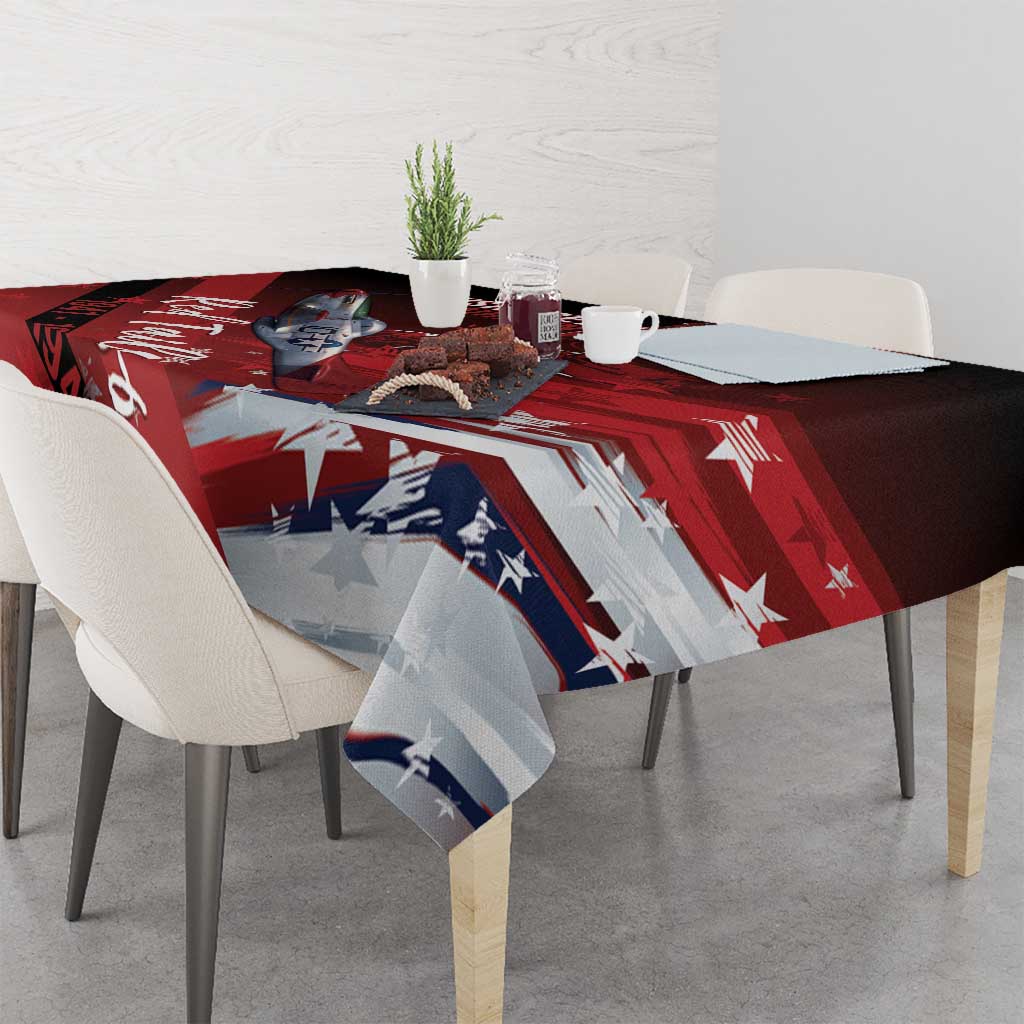 Tuskegee Airmen Red Tails Tablecloth Straighten Up and Fly Right - Black Red - Wonder Print Shop