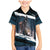 Merry Christmas Family Matching Mermaid Dress and Hawaiian Shirt Krampus in The Woods - Dark Teal LT7 - Wonder Print Shop