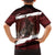 Merry Christmas Family Matching Puletasi and Hawaiian Shirt Krampus in The Woods - Red - Wonder Print Shop