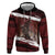 Merry Christmas Hoodie Krampus in The Woods - Red - Wonder Print Shop