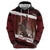 Merry Christmas Hoodie Krampus in The Woods - Red - Wonder Print Shop