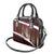 Merry Christmas Shoulder Handbag Krampus in The Woods - Red