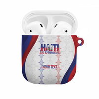 Haiti Football Les Grenadiers Personalized AirPods Case Voodoo Veve Papa Legba - Wonder Print Shop