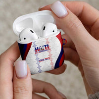 Haiti Football Les Grenadiers Personalized AirPods Case Voodoo Veve Papa Legba - Wonder Print Shop