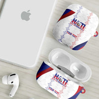 Haiti Football Les Grenadiers Personalized AirPods Case Voodoo Veve Papa Legba - Wonder Print Shop
