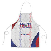 Haiti Football Les Grenadiers Personalized Apron Voodoo Veve Papa Legba - Wonder Print Shop