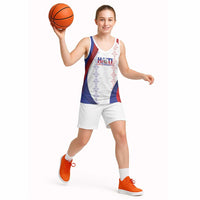 Haiti Football Les Grenadiers Personalized Basketball Jersey Voodoo Veve Papa Legba - Wonder Print Shop