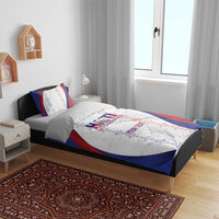 Haiti Football Les Grenadiers Personalized Bedding Set Voodoo Veve Papa Legba - Wonder Print Shop