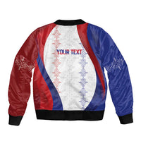 Haiti Football Les Grenadiers Personalized Bomber Jacket Voodoo Veve Papa Legba - Wonder Print Shop