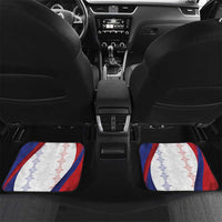 Haiti Football Les Grenadiers Personalized Car Mats Voodoo Veve Papa Legba - Wonder Print Shop