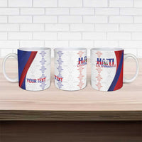 Haiti Football Les Grenadiers Personalized Ceramic Mug Voodoo Veve Papa Legba - Wonder Print Shop