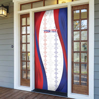 Haiti Football Les Grenadiers Personalized Door Cover Voodoo Veve Papa Legba - Wonder Print Shop
