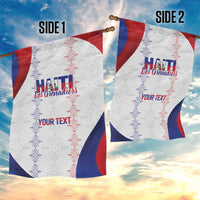 Haiti Football Les Grenadiers Personalized Garden Flag Voodoo Veve Papa Legba - Wonder Print Shop