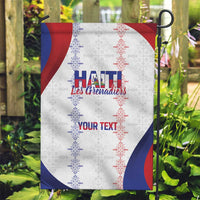 Haiti Football Les Grenadiers Personalized Garden Flag Voodoo Veve Papa Legba - Wonder Print Shop
