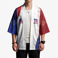 Haiti Football Les Grenadiers Personalized Kimono Voodoo Veve Papa Legba - Wonder Print Shop