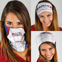 Haiti Football Les Grenadiers Personalized Neck Gaiter Voodoo Veve Papa Legba - Wonder Print Shop