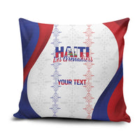 Haiti Football Les Grenadiers Personalized Pillow Cover Voodoo Veve Papa Legba - Wonder Print Shop