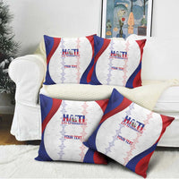 Haiti Football Les Grenadiers Personalized Pillow Cover Voodoo Veve Papa Legba - Wonder Print Shop