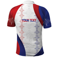 Haiti Football Les Grenadiers Personalized Polo Shirt Voodoo Veve Papa Legba - Wonder Print Shop