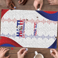 Haiti Football Les Grenadiers Personalized Puzzle Voodoo Veve Papa Legba - Wonder Print Shop