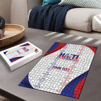 Haiti Football Les Grenadiers Personalized Puzzle Voodoo Veve Papa Legba - Wonder Print Shop